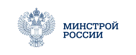 Логотип Минстрой России