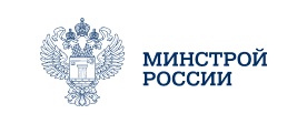 Логотип Минстрой России