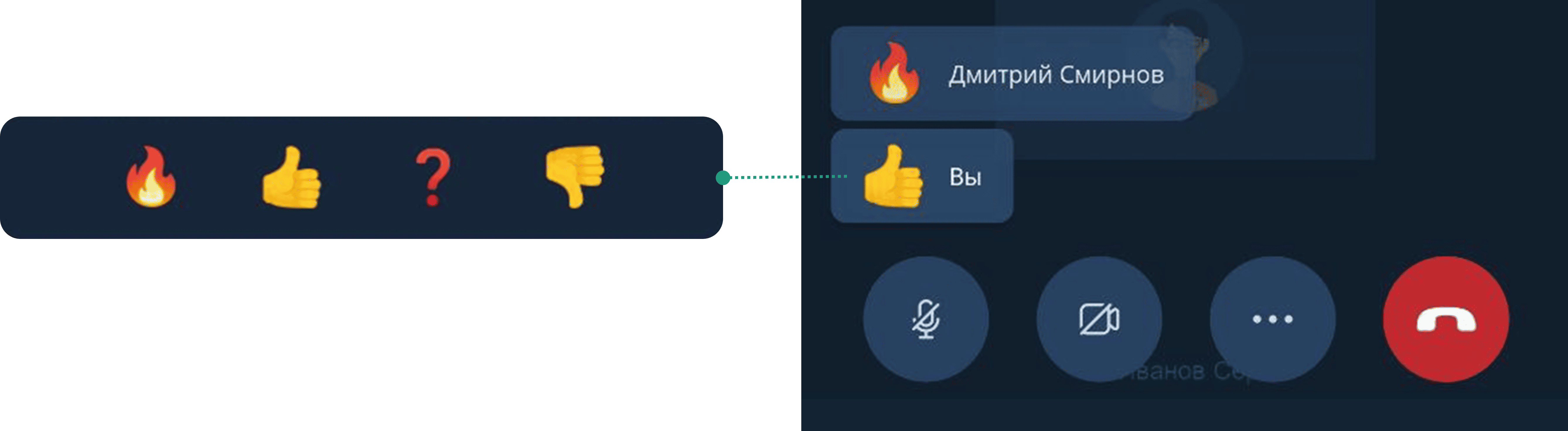 Реакции пользователей