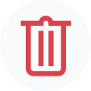 Иконка Удалить чат