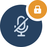 Запрещена аудиотрансляция