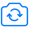Иконка переключения между камерами
