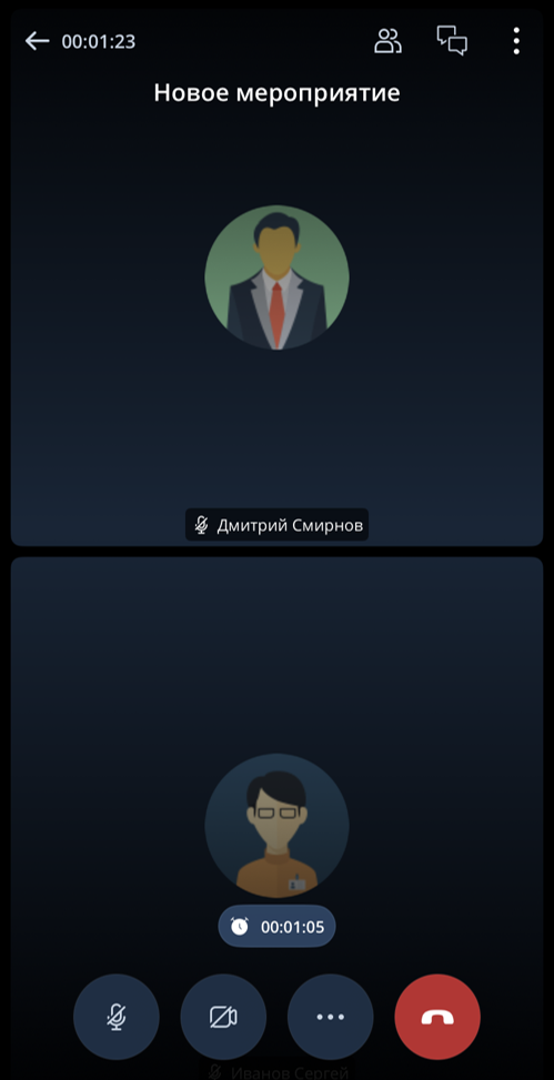 Отображение таймера