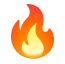 Иконка реакции огонь