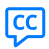 Иконка субтитров