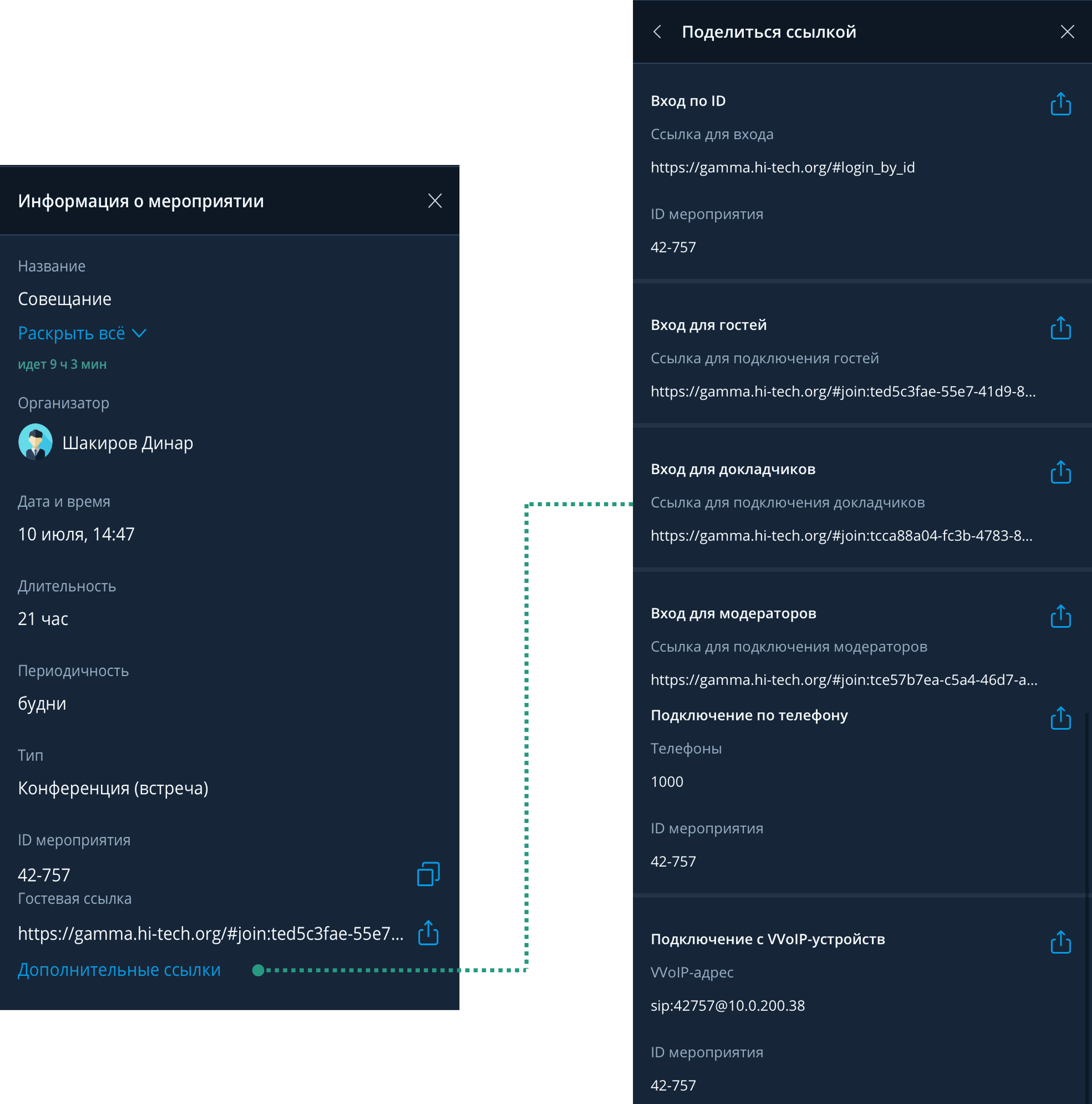 Информация О мероприятии