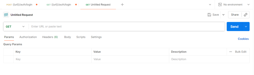 Новое окно запроса