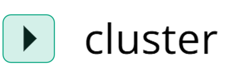 Раскрыть кластер