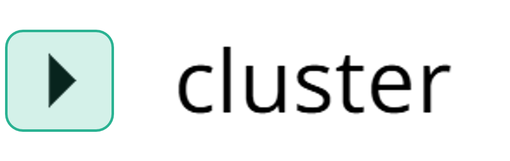 Раскрыть кластер