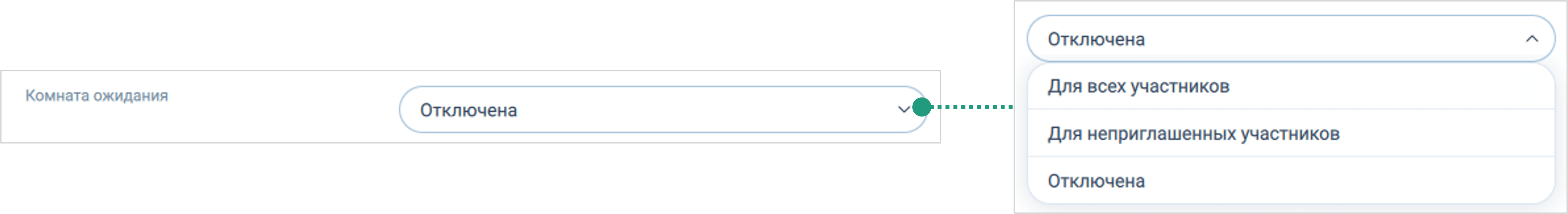 Активация Комнаты ожидания в активном мероприятии