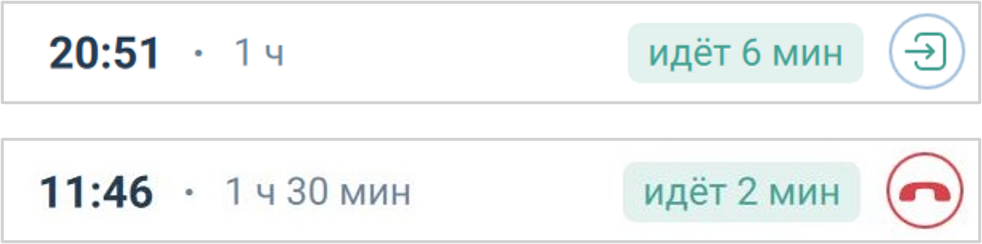 Кнопки Войти / Выйти