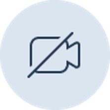 Иконка камера в звонке Off