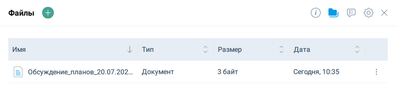 Файл с записью стенограммы мероприятия