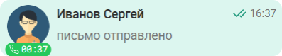 Карточка чата