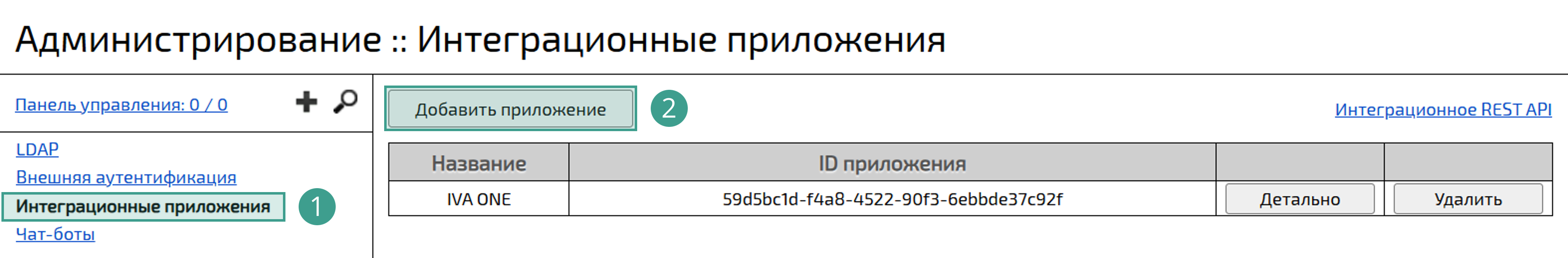 Интеграционные приложения