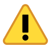 warning on panel
