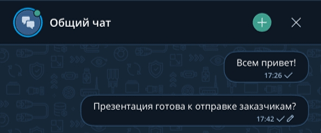 Индикатор сообщения