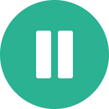 Иконка Поставить на паузу прослушивание голосового сообщения