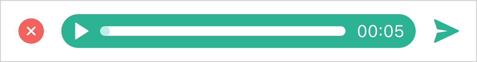 Неотправленное голосовое сообщение