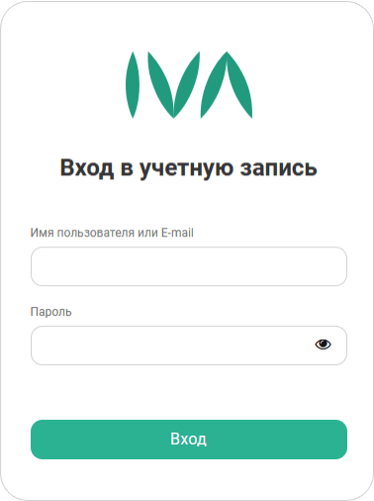 Вход в учетную запись