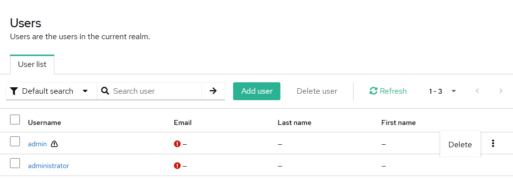 Удаление временной учетной записи Администратора