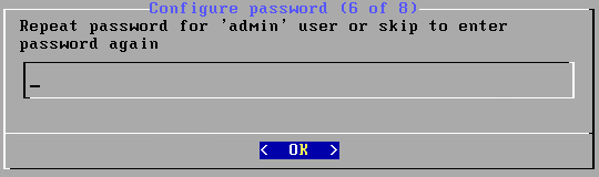 Повторный ввод пароля