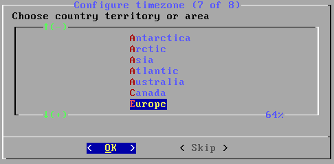 Перечень географических регионов