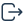 Иконка Выход (синий)