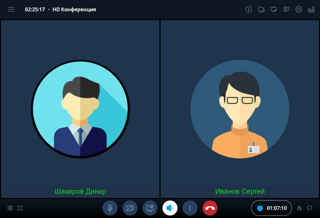 Таймер выступления в мероприятии