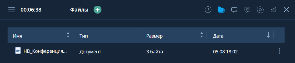 Файлы с записью стенограммы мероприятия