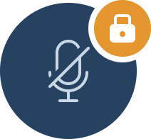 Иконка Микрофон ограничен модератором