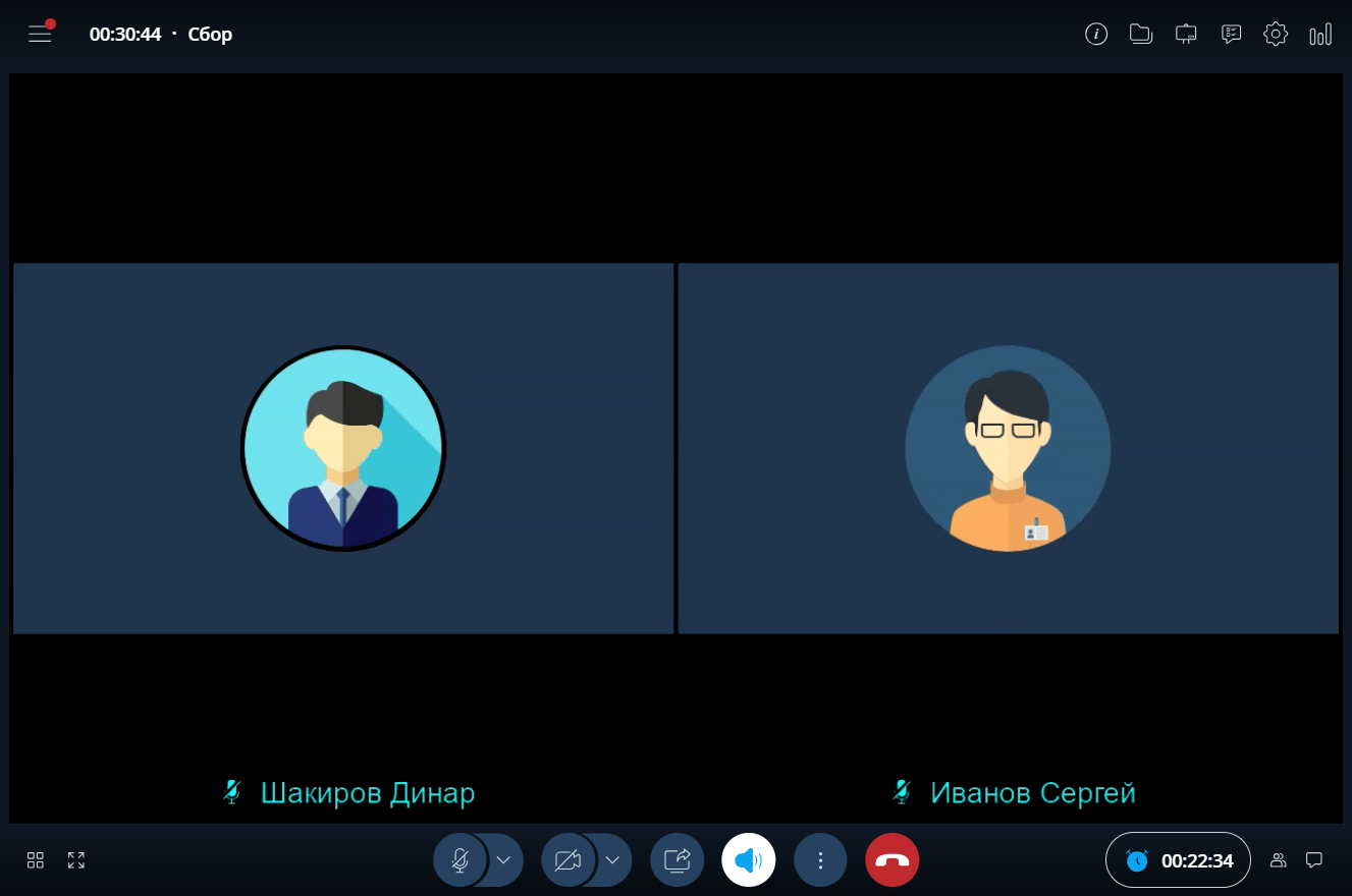 Таймер выступления в мероприятии