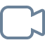 Иконка Видеозвонок (серый)
